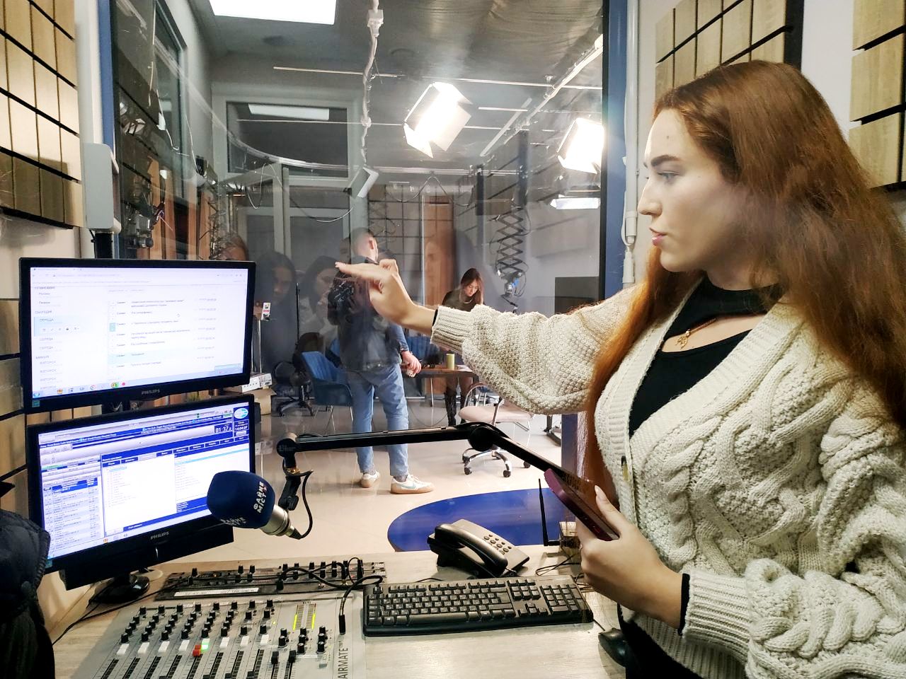 Віта Поляна розповідає про специфіку побудови новинного випуску